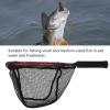 Pilipane Floating Fishing Net, Aluminium Alloy Handheld Fish Landing Net, Portable Small Hand Brailer Rubber Coated Landing Net for Kayak, Steelhead, Salmon, Boat Fishing, Easy Catch & Release(red) view 2