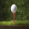 500 Personalized Pink Golf Tees - 2 3/4" Upload Your Own Text at Checkout for a Distinct Tee-Off Experience view 3