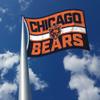 Rico Industries NFL Football Chicago Bears Bold 3' x 5' Banner Flag Single Sided - Indoor or Outdoor - Home Dcor view 3
