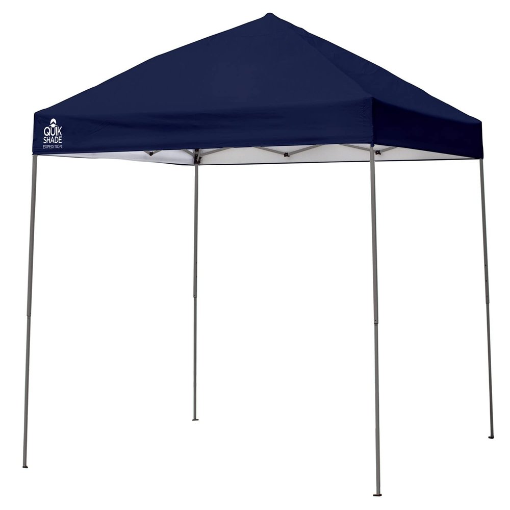 Quik Shade Arrow Storage Products ASI167700RL Expedition Straight Leg Popup Canopy Tent Midnight Blue
