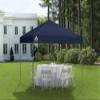 Quik Shade Arrow Storage Products ASI167700RL Expedition Straight Leg Popup Canopy Tent Midnight Blue view 2