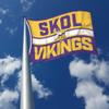 Rico Industries NFL Football Minnesota Vikings Bold 3' x 5' Banner Flag Single Sided - Indoor or Outdoor - Home Dcor view 3