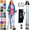 York Nordic Motivator Walking Poles for Balance and Rehab - Patented Stability Grips - Lightweight, Adjustable, and Collapsible - 2 Pieces Adjustable w/flip Locks - Heights 4'6" up to 6'2" - 230 lbs view 1