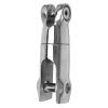 Double Anchor Swivel Connector, Double Anchor Swivel Connector 316 Stainless Steel Heavy Duty Multi Directional Mooring Connector 3200 Lbs Capacity for 68mm Chains view 1