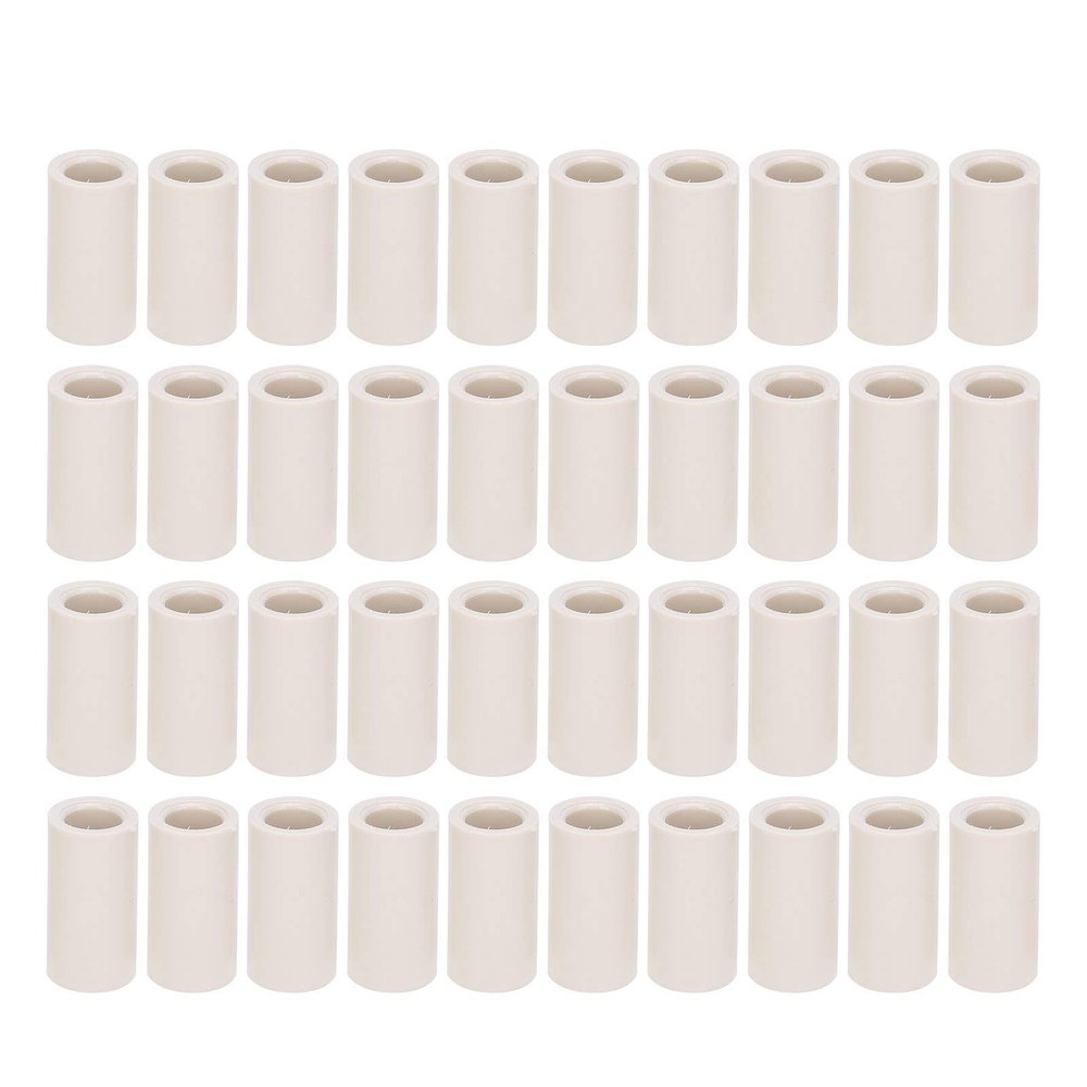Fydun 40Pcs Fiber Billiards Stick Pool Cue Ferrules Tubes Replacement Parts Repair Accessories Leisure Sports Game Room Cue Ferrule Pool Replacement Kit Stick Ferrules (13MM 1 inch)