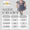 Little King NCAA Infant Girls Knobby Dress-Cutest Fan-Auburn-Heathered Navy-12 Months view 2