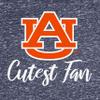 Little King NCAA Infant Girls Knobby Dress-Cutest Fan-Auburn-Heathered Navy-12 Months view 4