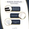 8 Pack 20 x 14 x 1.25 of Riker Display Cases for Collectibles Arrowheads & Trade Shows view 3