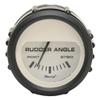 Faria Boat Rudder Angle Gauge GP7376B | Euro White 2 Inch view 1