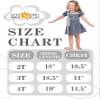 Little King NCAA Toddler Girls Knobby Dress-Cutest Fan-Penn State-Heathered Navy-3T view 4