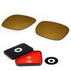 OWORK 1.8MM Polycarbonate Replacement Lenses for Oakley Holbrook Metal OO4123 55mm Sunglass - Antique Gold view 1