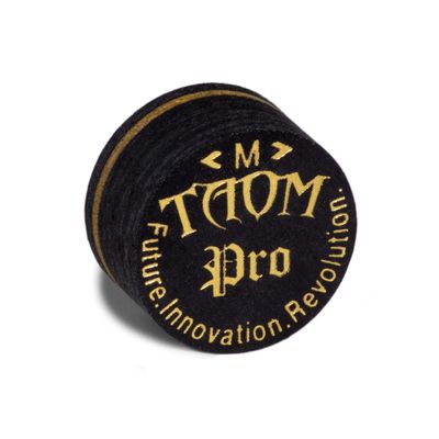 Taom Pro Laminated Pool Billiard Cue Tip - 14 mm - 1 pc (Medium)
