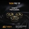 Taom Pro Laminated Pool Billiard Cue Tip - 14 mm - 1 pc (Medium) view 4
