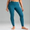 Colorfulkoala Women's High Waisted Tummy Control Workout Leggings Full Length Ultra Soft Yoga Pants 28" (L, Dark Teal) view 4