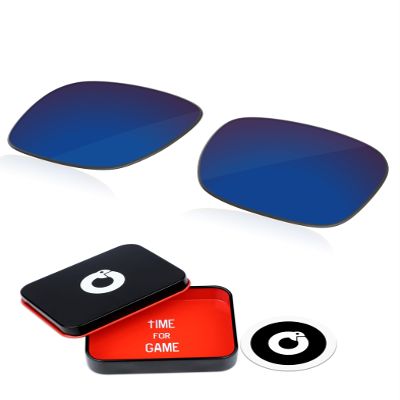 OWORK 1.8MM Polycarbonate Replacement Lenses for Oakley Holbrook OO9102 55mm Sunglass - Royal Blue