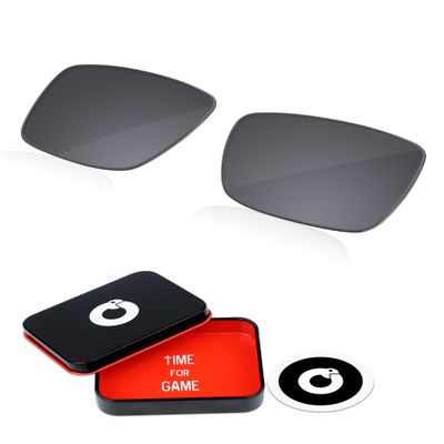 OWORK 1.8MM Polycarbonate Replacement Lenses for Costa Del Mar Motu Sunglass - Metallic Silver