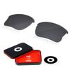 OWORK 1.8MM Polycarbonate Replacement Lenses for Oakley Half Jacket XLJ 63mm Sunglass - Iridium Black view 1
