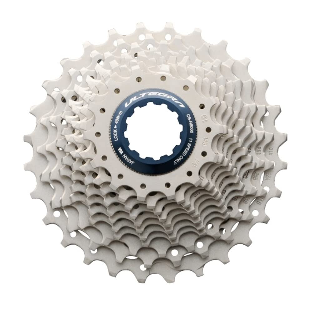 FIYONK Ultegra Cassette Sprocket CS R8000 Compatible with Shimano Hub Driver Road Bike Freewheel 11 Speed Bike Parts (11-30T)