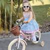 ACEGER Girls Bike with Basket, Kids Bicycle for 3-13 Years, Included Coaster Brake & Caliper Brake, 14 16 18 Inch with Training Wheels, 20 Inch with Kickstand but no Training Wheels view 4