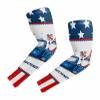 Blue Independence Truck with Gnomes Cooling Arm Sleeves for Men Women, American Flag Star Stripes Arm Sleeves (L) view 1