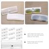 Angoily Transparent Eyeglasses Case 12pcs Sunglasses Clear Bag Buckle Portable Anti-scratch Eyeglass Box Lightweight Eyewear Sleeve Box for Travel view 2