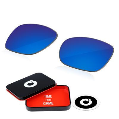 OWORK 1.8MM Polycarbonate Replacement Lenses for Oakley TwoFace XL OO9350 58mm Sunglass - Ice Blue