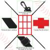 Gsbomzap 2PCS Baseball Softball Pitching Target & Dummy Batter, Adjustable Baseball Pitching Net Training Aids 9 Hole Strike Zone Attachment, Baseball & Softball Practice Net for Hitting Accuracy view 2