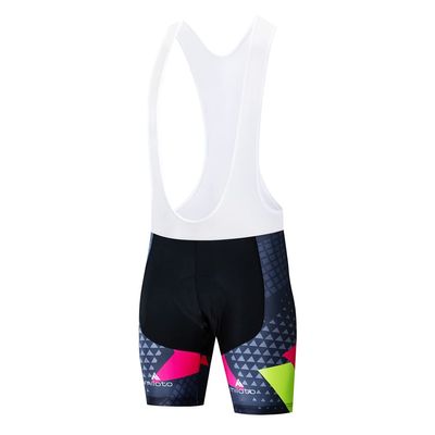 Uriah Men's Cycling Bib Shorts White 3D Coolmax Gel Padded Racing Black Size XXXL(CN)