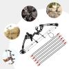 CNCEST Composite Bow Weight Cam Adjustable, 3-Pin Sight Lighting and Shock Absorber Comes with 12 Arrows with All Accessories Compound Bow Used for Outdoor Game Hunting view 2