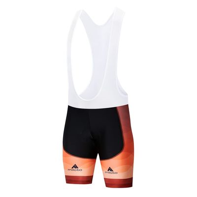Uriah Men's Cycling Bib Shorts White 3D Coolmax Gel Padded Copper Size M(CN)
