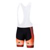 Uriah Men's Cycling Bib Shorts White 3D Coolmax Gel Padded Copper Size M(CN) view 1