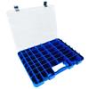 BIN BUDDY 54-Compartment Plastic Storage Box - Versatile Organizer for Jewelry, Crafting, Fishing Tackle, Small Tools, and More view 1