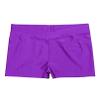 TiaoBug Kids Girls Dance Sports Shorts Activewear Ballet Gymnastics Booty Shorts Running Workout Yoga Shorts Pants Purple A 7-8 view 4