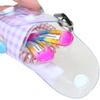 Sanrio Sanrio0083 Clear Multi Case, SS Size, Friends, Small Items, Includes Carabiner, Airpods Pro Case, Keys, Pass Case, Commuting to Work or School, Adults, Children, Chromi (SRTZ-075), One Size view 3