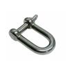1/2" D Shackle Stainless Steel D Paracord Rigging Marine - 1 Pc view 1
