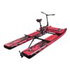 Spatium Sup Water Bike 2.0 Inflatable Pedal Boat Kayak Water Bicycles for Lake Fishing Pedal Boat More Stable and Easy to Drive on Water Red with Black view 2