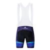 Uriah Men's Cycling Bib Shorts White 3D Coolmax Gel Padded Black Tech Size L(CN) view 2