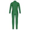 Yruioon Girls Mock Neck Long Sleeves Gymnastics Leotard Ballet Dance Tumbling Full Bodysuit Unitard Dancewear Green 13-14 Years view 2
