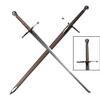 COSWOR 45" Broad Sword Medieval Scottish Claymore Highland Sword with Scabbard for Cosplay,Collection view 1