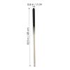 Kids Billiard Cue Stick Hardwood Pool Cue Children Pool Stick Kids Ideal Practice Tight Spaces Child Billiard Table view 2