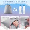 Irenare Self Tan Sleep Sack Reusable Lightweight Tanning Cover, Silver Gray view 3