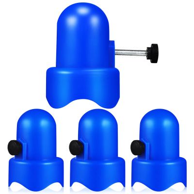 BESPORTBLE Safety Trampoline Pole Caps 4 Pack Abs Plastic Enclosure Pole Caps for Trampoline Parts