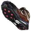 GT20 Light Ice Snow Grips Cleat Crampons Over Shoe/Boot Traction Cleat Slip-on Stretch Footwear (Balck, Large) view 1