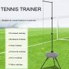 Tennis Training Device, Portable Tennis Training Auxiliary Equipment with Adjustable Height, Tennis Training System for Various Scenes Indoor and Outdoor Practice view 2