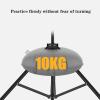 Tennis Training Device, Portable Tennis Training Auxiliary Equipment with Adjustable Height, Tennis Training System for Various Scenes Indoor and Outdoor Practice view 4