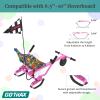 Gotrax Hoverboard Attachment with Rear Shock Absorption, Hoverboard Go Kart(PIN) view 4