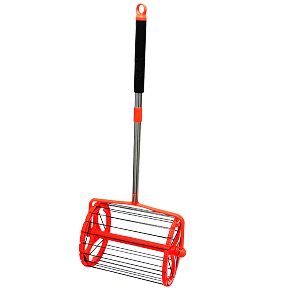 Telescopic Tennis Ball Roller Hopper Table Tennis Portable Collector, Three-Section Detachable Rod, Elastic Nylon Rope, No Need to Bend Over to Pick Up The Ball