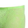 JEsilunmaMY Mens Lace Sheer Sexy Boxer Briefs Low Rise Moisture-Wicking Underwear Solid Color Lightweight Breathable Trunks (Green20-1PC,Small) view 2