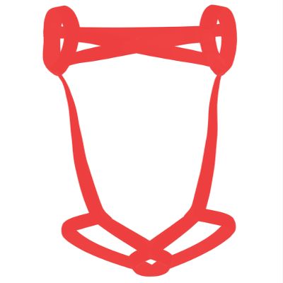 ACSUSS Mens Harness Straps Underwear Sexy Bandage Lingerie Leg Garter Straps Cosplay Costumes Red G One Size
