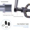 KIEVODE Titanium Bike Pedal Extenders - 16/20mm Hollow Foot Pedal Extenders with Washers for 9/16 inch Threaded Pedals - Fits MTB, BMX, Road, and Street Bicycles, SPD and MT Pedals (16mm) view 3